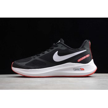 2020 Nike Zoom Winflo 7 Black Red-White CJ0291-400 Shoes